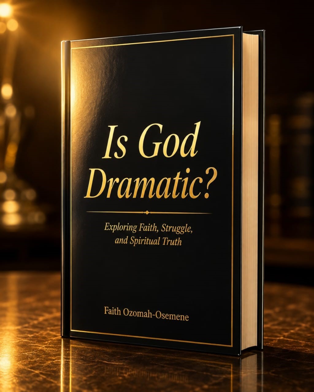 Is God Dramatic - book cover